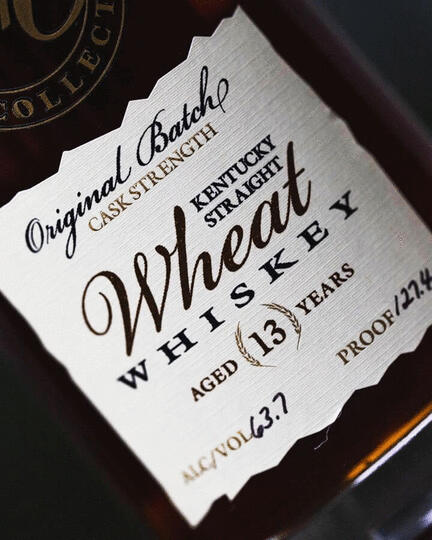 Parkers Heritage Collection 8th Edition 13 Year Old Cask Strength Wheat Whiskey