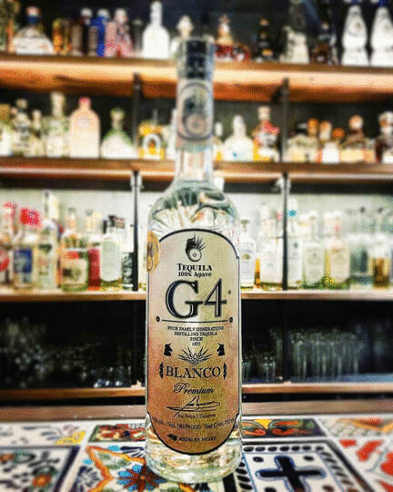 G4 Blanco Tequila De Madera