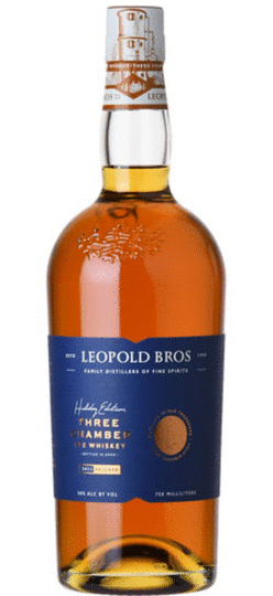 Leopold Bros Three Chamber Holiday Edition Straight Rye Whiskey