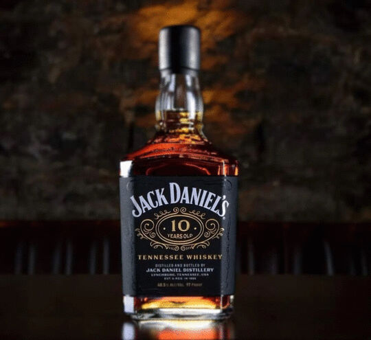 Jack Daniels 10 Year Old Tennessee Whiskey