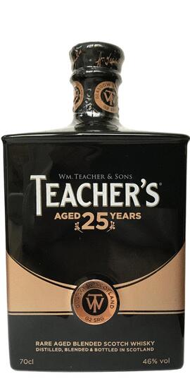 Teachers 25 Year Old Blended Scotch Whisky
