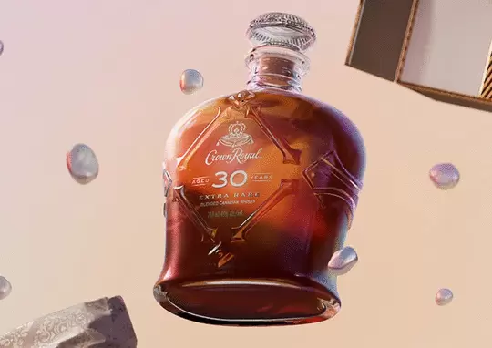 Crown Royal 30 Year Old Extra Rare Blended Canadian Whisky