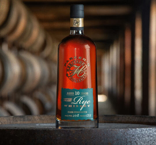 Parkers Heritage Collection 17th Edition Cask Strength 10 Year Old Straight Rye Whiskey