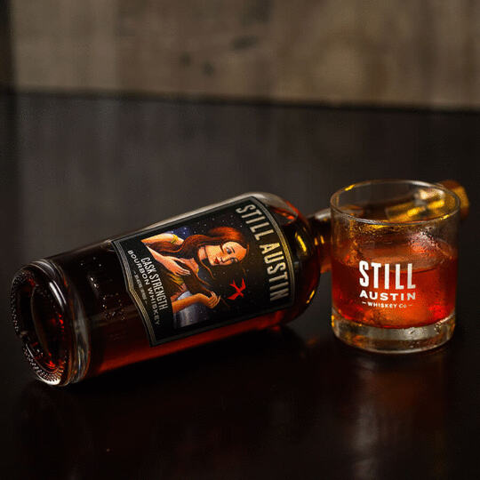 Still Austin Whiskey Co Cask Strength Bourbon Whiskey