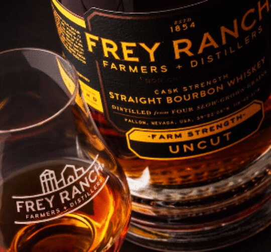 Frey Ranch Farm Strength Uncut Straight Bourbon Whiskey