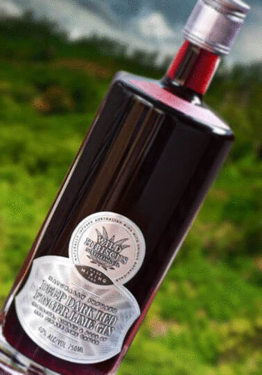 Wild Hibiscus Distilling Co Deep Dark Red Finger Lime Gin