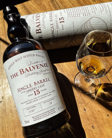 The Balvenie Single Barrel Sherry Cask 15 Year Old Single Malt Scotch Whisky