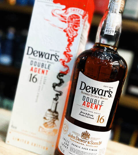 Dewars Double Agent 16 Year Old Blended Scotch Whisky