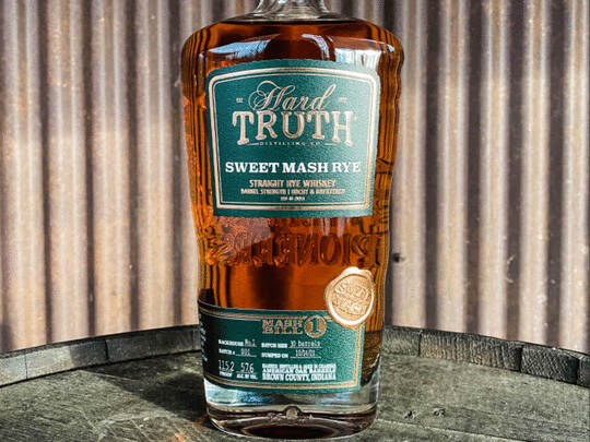 Hard Truth Distilling Sweet Mash Straight Rye Whiskey