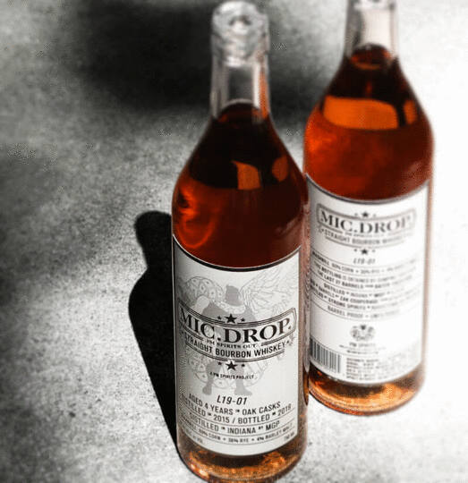Mic Drop Batch 3 L19 01 4 Year Old Oak Casks Straight Bourbon