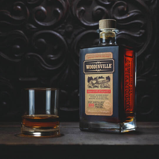 Woodinville Whiskey Co Moscatel Finished Straight Bourbon Whiskey