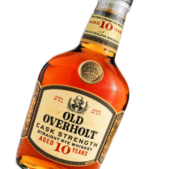 Old Overholt 10 Year Old Cask Strength Straight Rye Whiskey