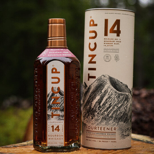 Tincup Fourteener 14 Year Old Bourbon Whiskey