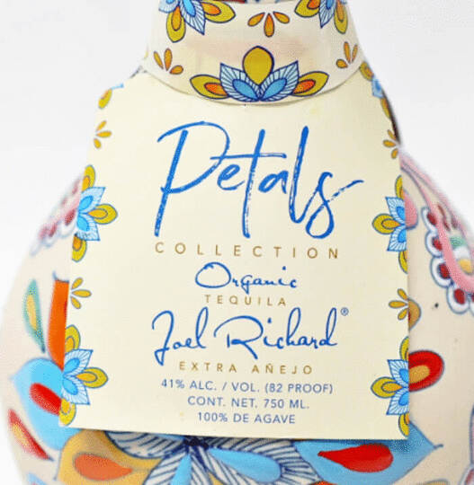 Joel Richard Petals Collection Organic Tequila Extra Anejo