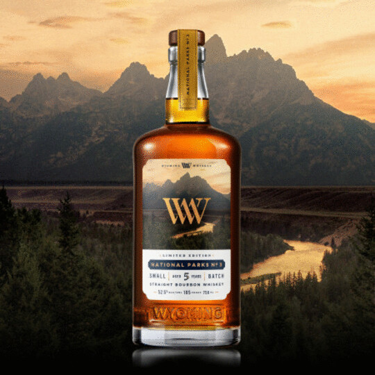 Wyoming Whiskey National Parks No3 5 Year Old Small Batch Bourbon