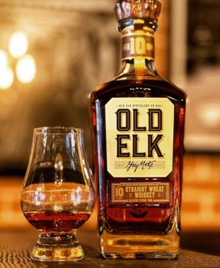 Old Elk 10 Year Old Straight Wheat Whiskey