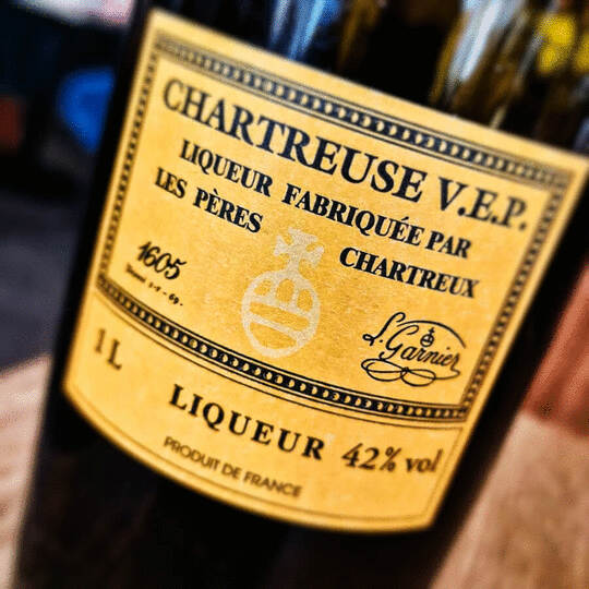 Chartreuse Vep Yellow Liqueur