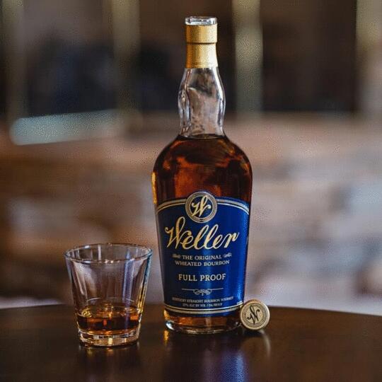 W L Weller Full Proof Wheated Bourbon Whiskey