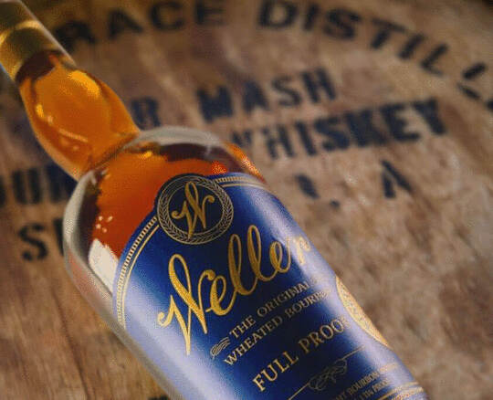 W L Weller Full Proof Wheated Bourbon Whiskey