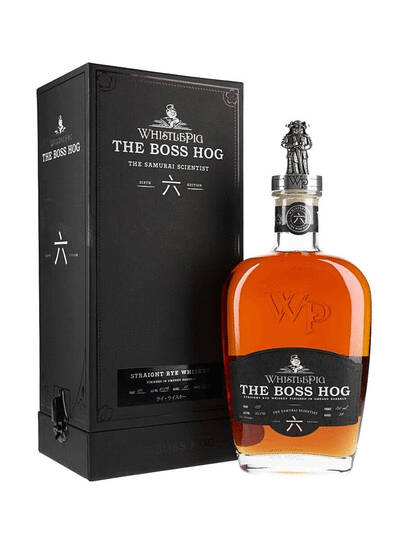 Whistlepig Farm The Boss Hog 6th Edition Samurai Scientist Straight Rye Whiskey