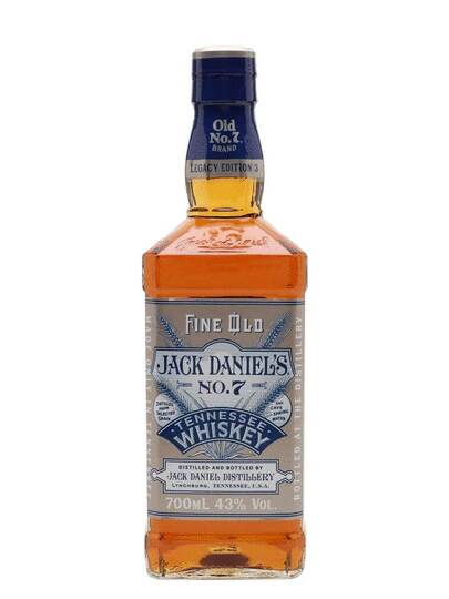 Jack Daniels Legacy Edition 3 Old No 7 Brand Sour Mash Whiskey