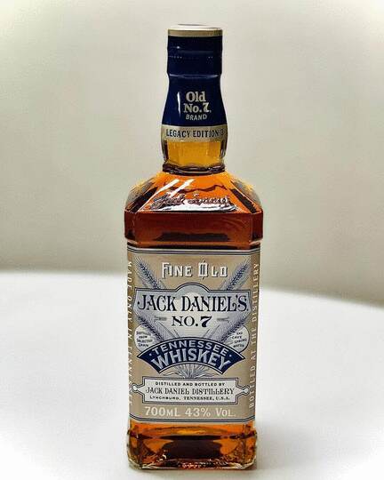 Jack Daniels Legacy Edition 3 Old No 7 Brand Sour Mash Whiskey