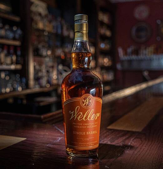 W L Weller Single Barrel Wheated Bourbon Whiskey