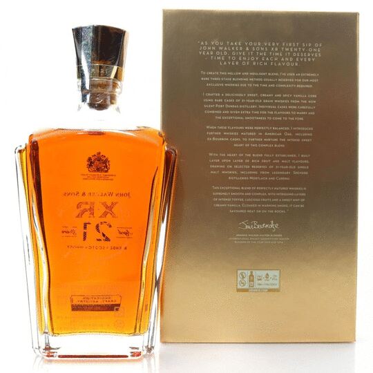 Johnnie Walker Xr 21 Year Old Blended Scotch Whisky