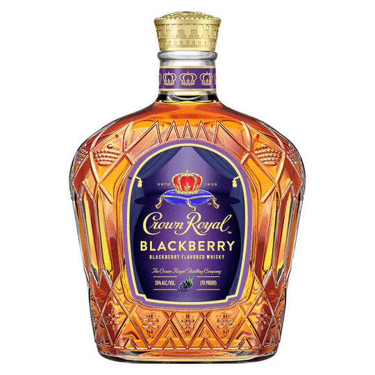 Crown Royal Limited Edition Blackberry Flavored Whisky