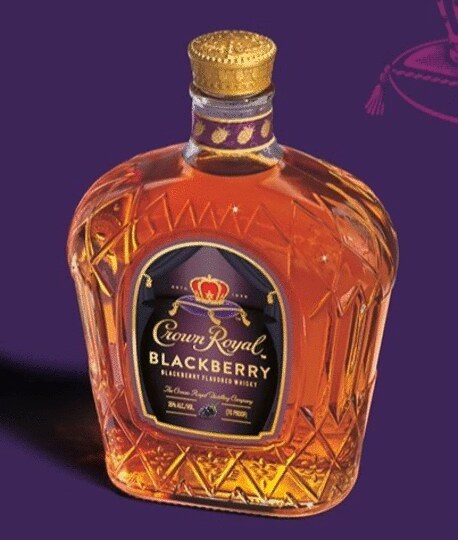 Crown Royal Limited Edition Blackberry Flavored Whisky