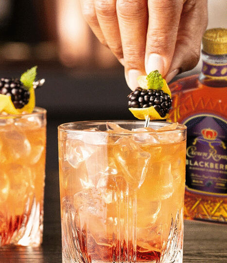 Crown Royal Limited Edition Blackberry Flavored Whisky