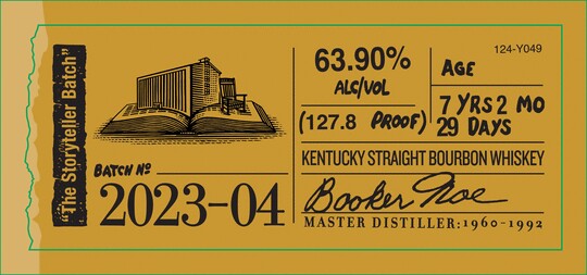 Bookers Small Batch Collection 2023 04 Storyteller Batch Kentucky Straight Bourbon Whiskey