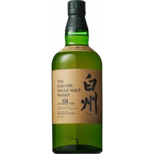 Suntory The Hakushu 18 Year Old Single Malt Whisky
