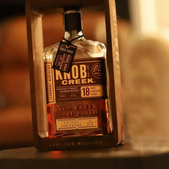 Knob Creek Small Batch Limited Edition 18 Year Old Straight Bourbon Whiskey