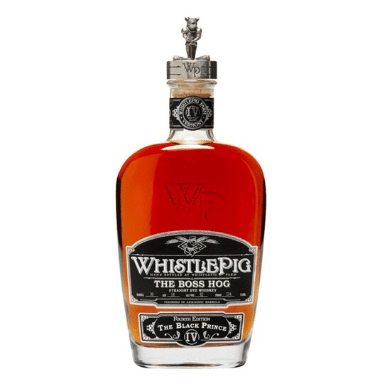 Whistlepig Farm The Boss Hog 4th Edition The Black Prince Straight Rye Whiskey