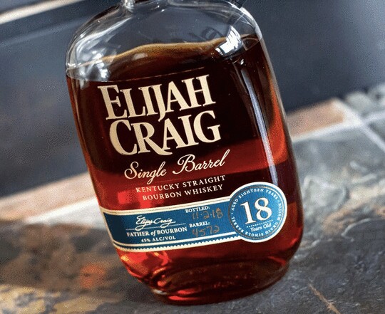 Elijah Craig 18 Year Old Single Barrel Bourbon