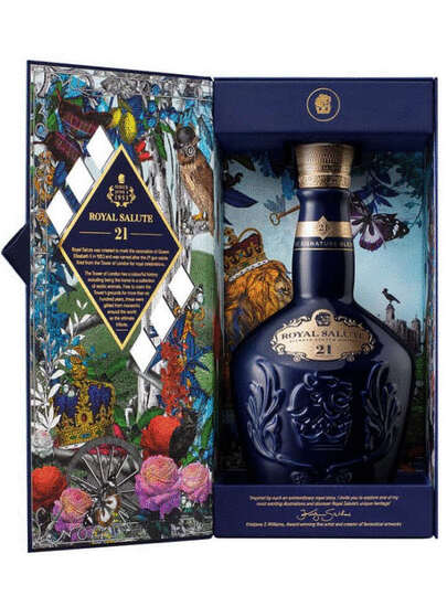 Chivas Regal Royal Salute The Signature Blend 21 Year Old Blended Scotch Whisky