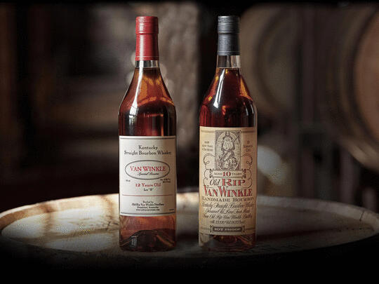 Old Rip Van Winkle 10 Year 12 Year Bourbon Bundle