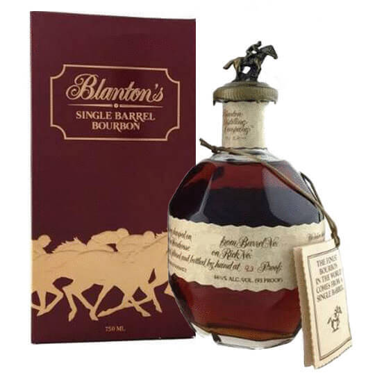 Blantons Japanese Vertical Collection Black Takara Red Single Barrel Bourbon