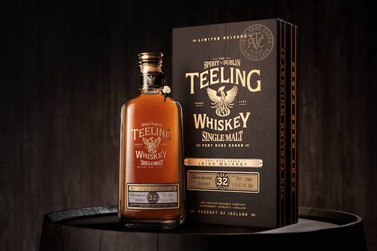 The Teeling Whiskey Co Very Rare Casks Purple Muscat 32 Year Old Single Malt Irish Whiskey