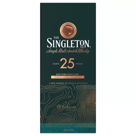 The Singleton Of Dufftown 25 Year Old Trinity Cask Harmony Single Malt Scotch Whisky