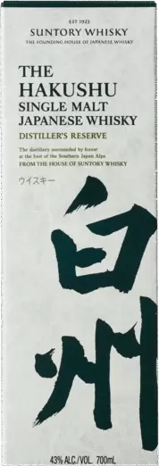 Suntory The Hakushu Distillers Reserve Single Malt Whisky