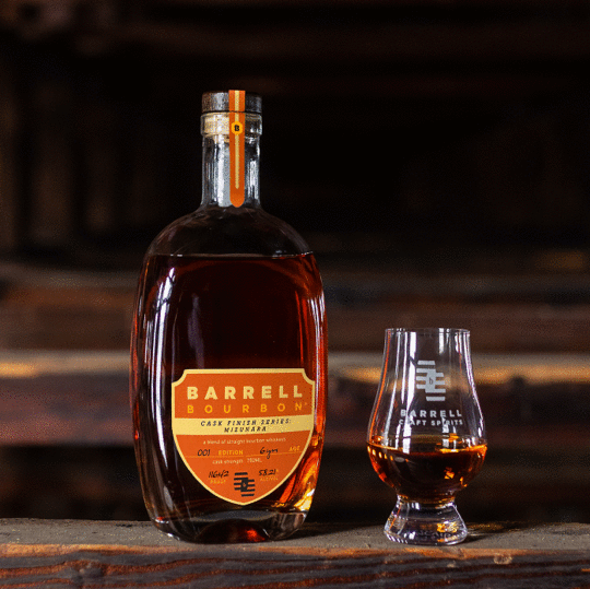 Barrell Cask Finish Series Mizunara 6 Year Old Straight Bourbon Whiskey