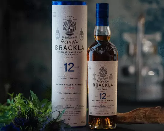 Royal Brackla Oloroso Sherry Cask Finish 12 Year Old Single Malt Scotch Whisky