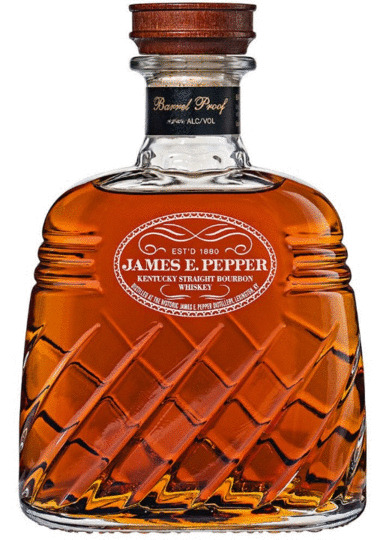 James E Pepper Old Pepper Decanter Kentucky Straight Bourbon Whiskey