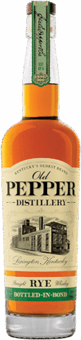 James E Pepper Old Pepper Bottled In Bond Rye Whiskey