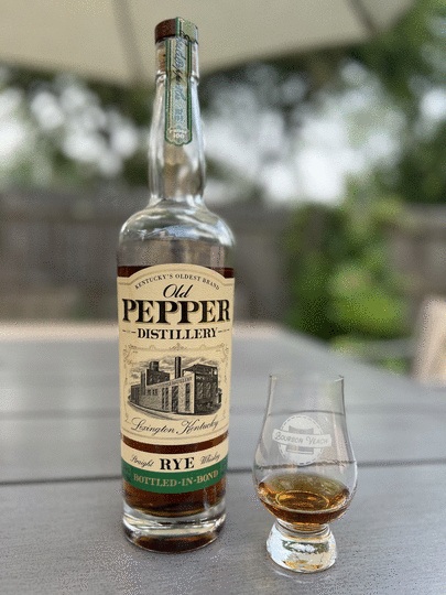 James E Pepper Old Pepper Bottled In Bond Rye Whiskey