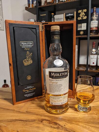 Midleton Barry Crockett Legacy Single Pot Still Irish Whiskey