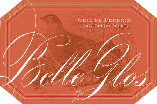 Belle Glos Oeil De Perdrix Pinot Noir Blanc Rose