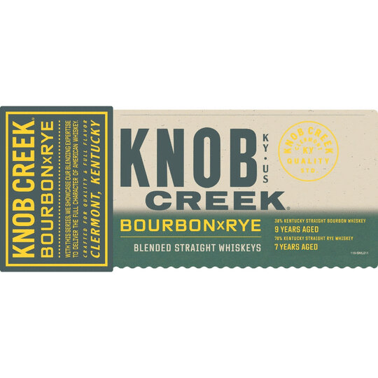 Knob Creek Bourbon X Rye Blended Straight Whiskey